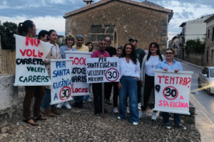 Mig Any Sense Resposta Als Perills De Trànsit De La Carretera Que Creua Santa Eugènia