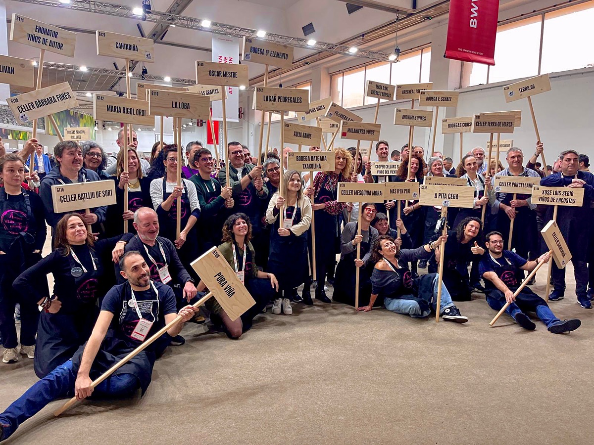 Dos cellers del Pla en el pavelló de petits artesans de la Barcelona Wine Week